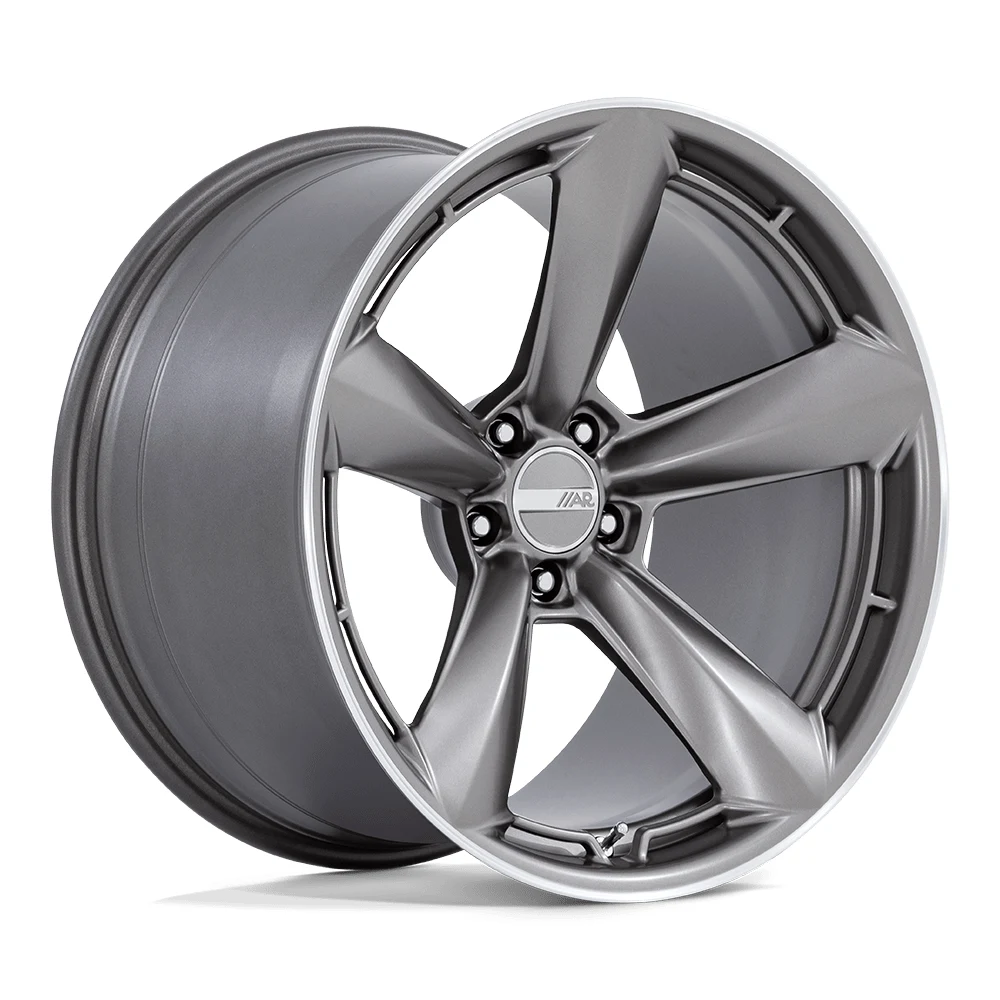American Racing TTF MATTE ANTHRACITE W/ MACHINED L 20 Inch Wheels