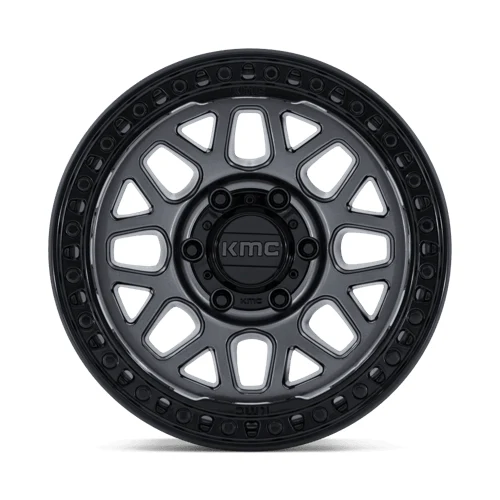 20 Inch GLOSS GUNMETAL W/ GLOSS BLACK 8 Lug Chevy Rims KM54929088300