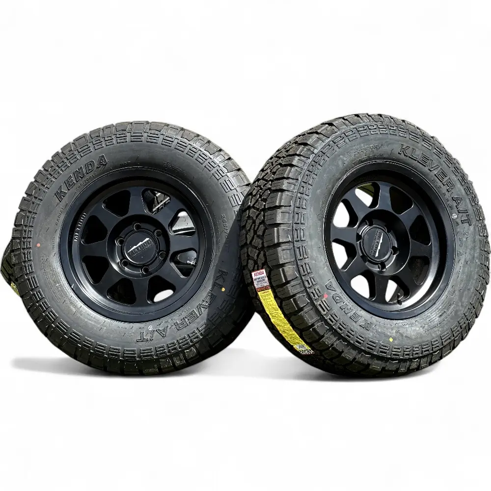 Method + Kenda Method MR701 Black 17x8.5 Wheels 6x139.7 Rims with Kenda Klever 265/70R17 Tires Wheel & Tire Package - View 3
