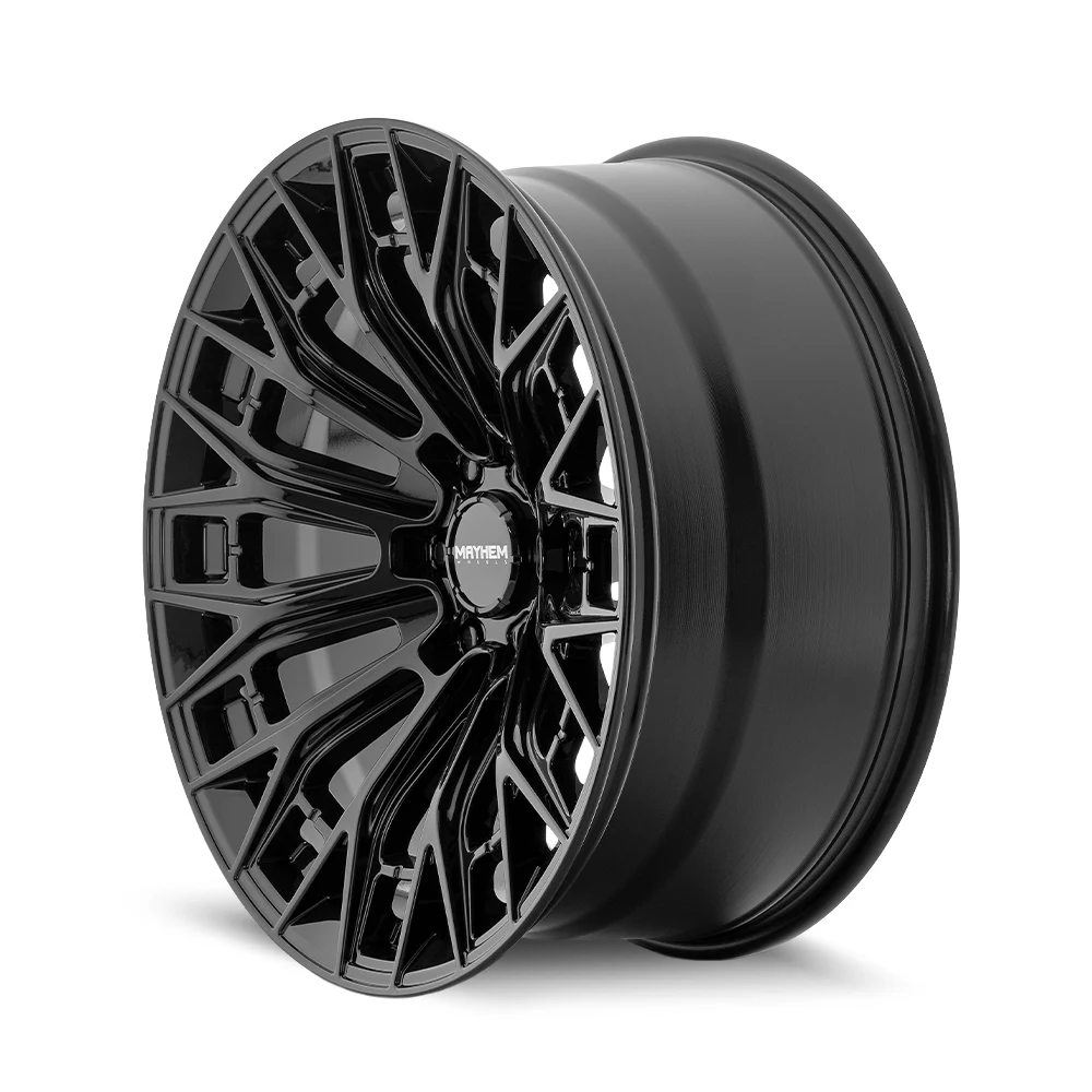 Mayhem Cyclone Gloss Black 20 Inch Wheels