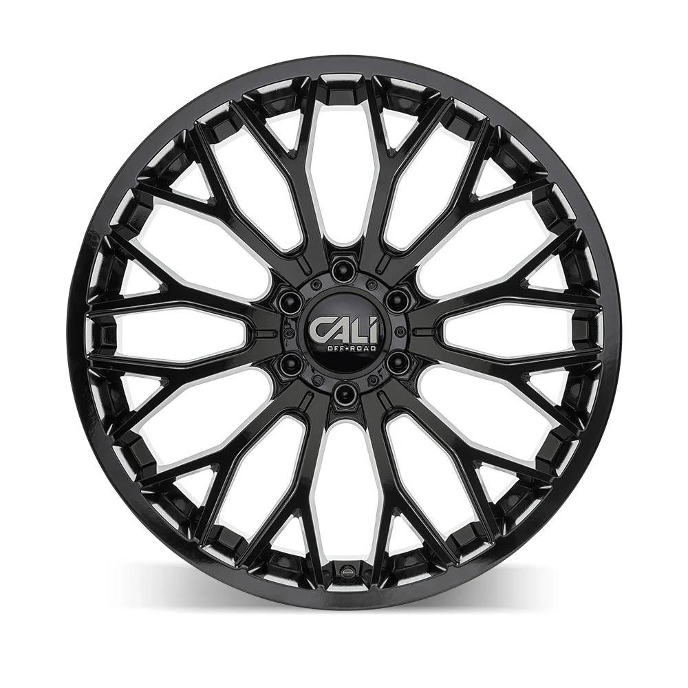 Evoke Gloss Black Rims for Toyota Tacoma, Toyota 4Runner, Chevy Silverado