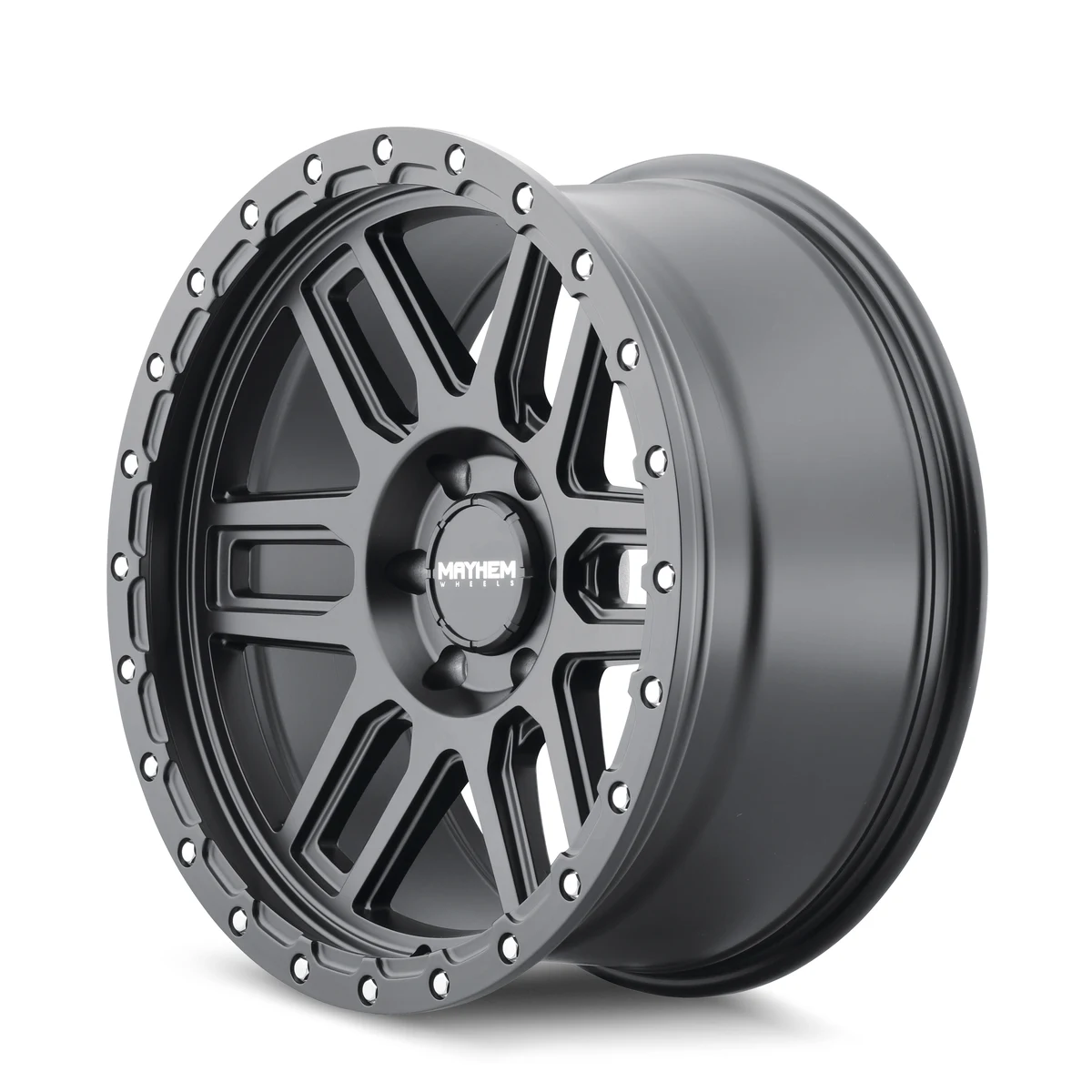 Delta Matte Black Rims for Toyota Tacoma, Toyota 4Runner, Chevy Silverado