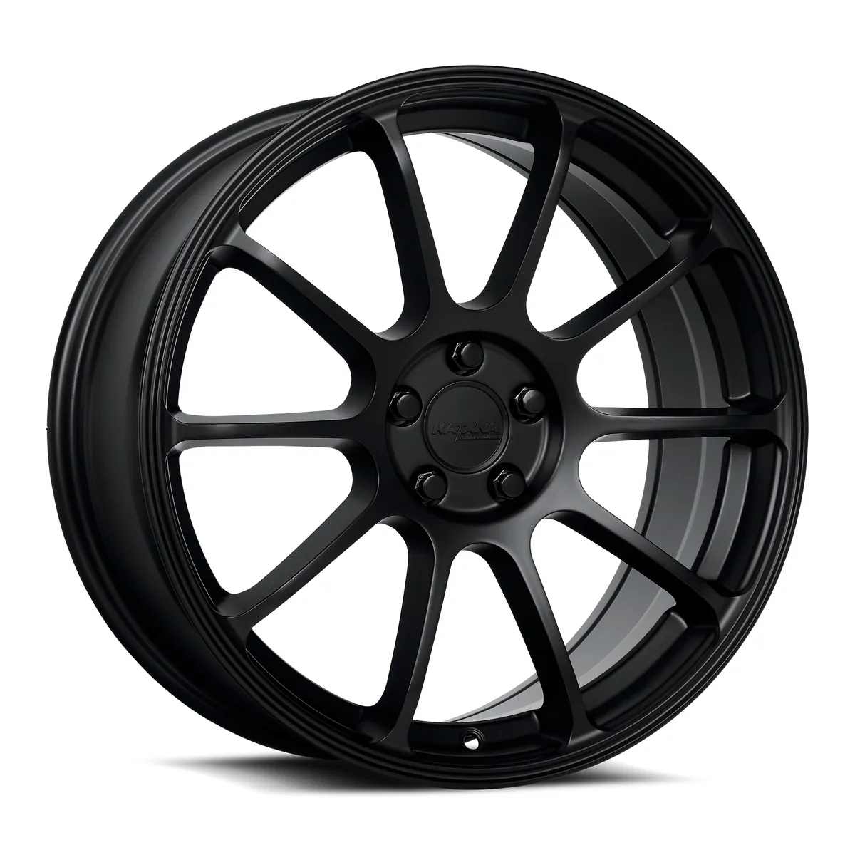 Kr07 Matte Black Rims for Honda Civic, Honda Accord, Toyota Camry