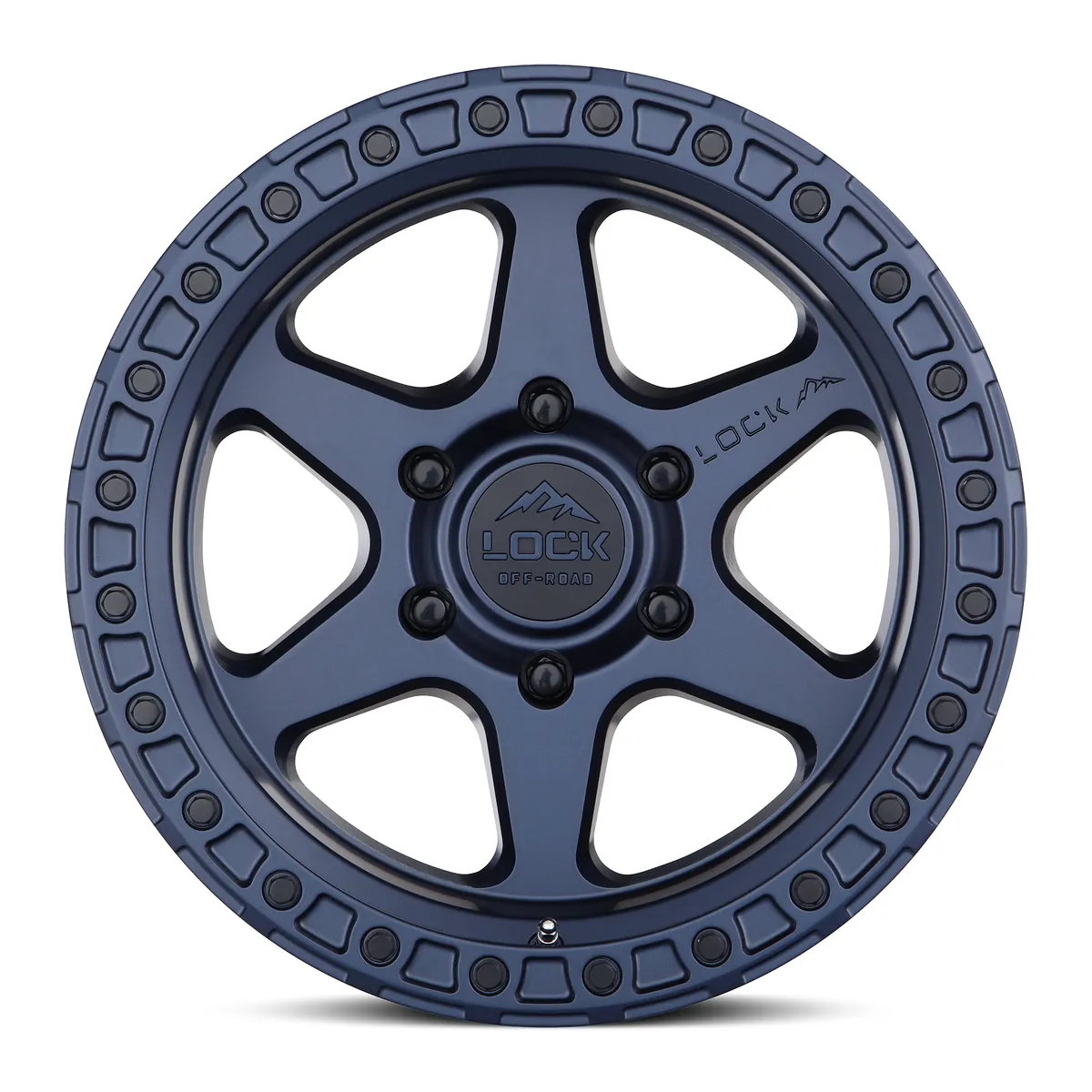 Lock Off-Road Olympus Matte Blue Wheel