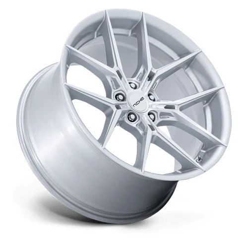 NC279 PRODIGY 5 SILVER W/ MACHINED FACE Rims for Honda Civic, Honda Accord, Toyota Camry