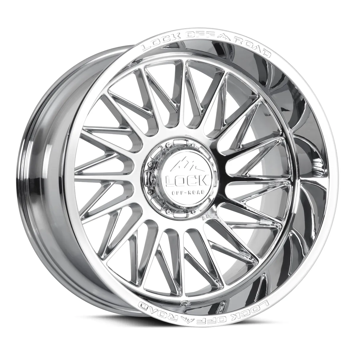 Assault Lock Extreme Chrome Rims 22x12 6X135/6X139.7 ET-44