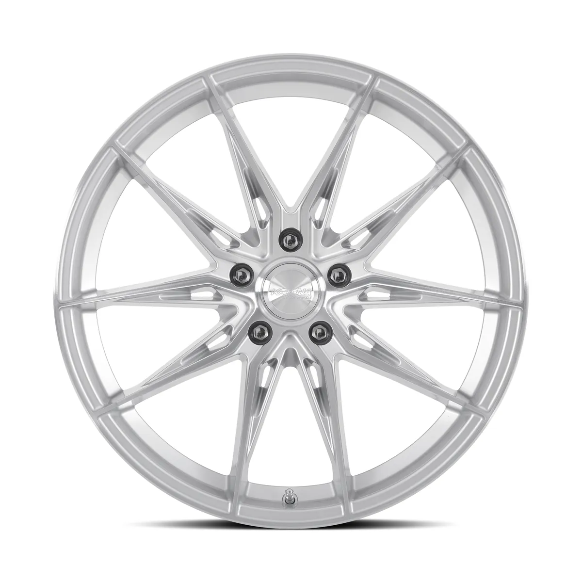 Katana Kr10 Gloss Silver Wheel Katana Kr10 Gloss Silver Wheel