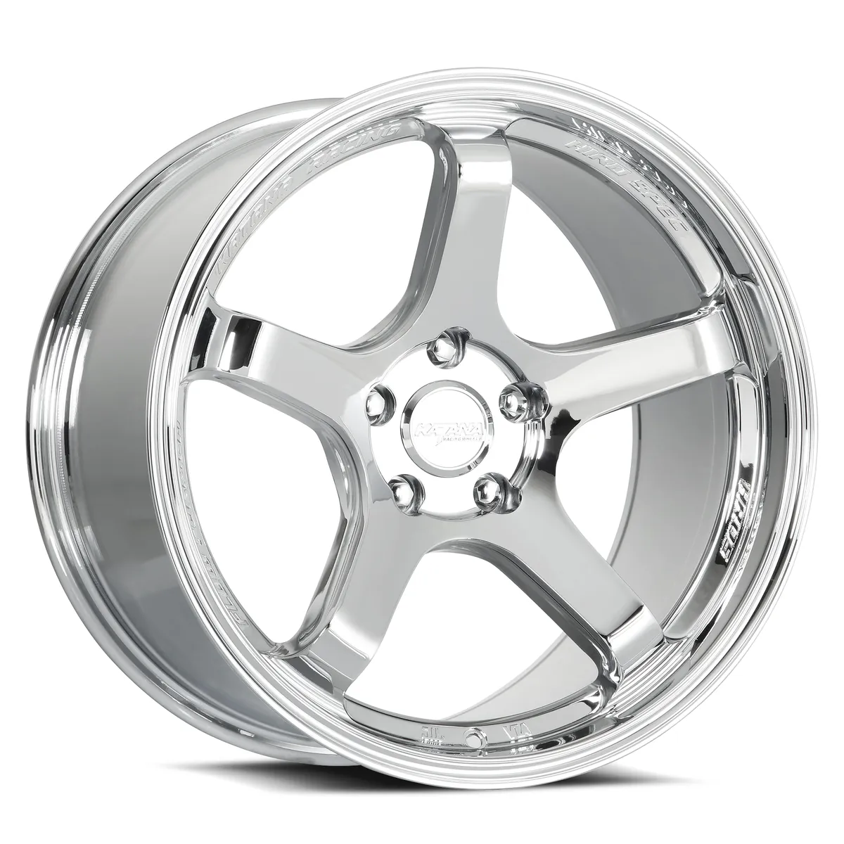 Hr05 Chrome Rims 18x8.5 5x120 ET35