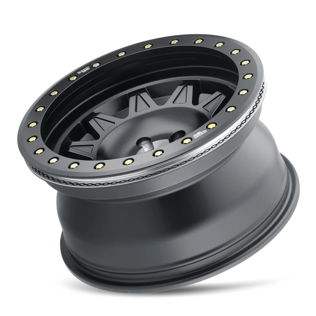 15 Inch Matte Black Unknown Rims 9302-5799MB