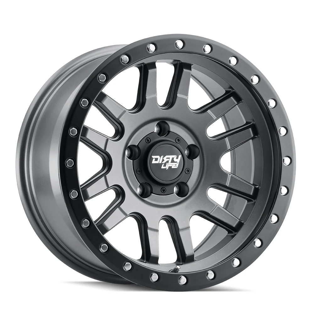 17x9 Canyon Pro Satin Graphite Wheels 5x127 Bolt Pattern ET-12 17x9 Canyon Pro Satin Graphite Wheels 5x127 Bolt Pattern ET-12