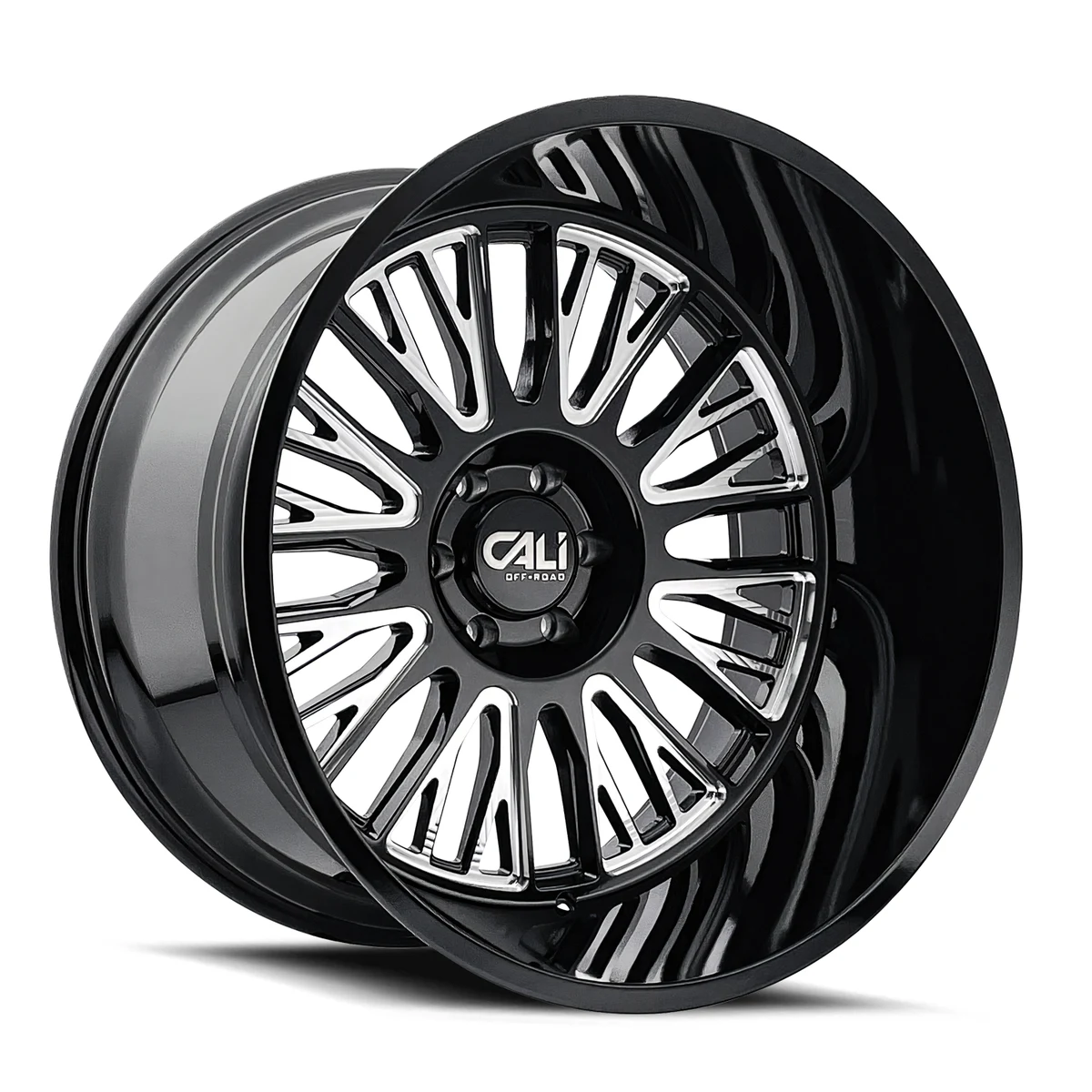 22x12 Vertex Gloss Black Milled Wheels 6x139.7 Bolt Pattern ET-44 22x12 Vertex Gloss Black Milled Wheels 6x139.7 Bolt Pattern ET-44