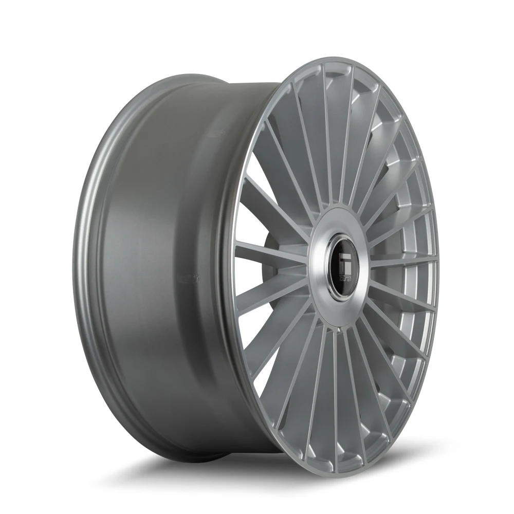 Tr10 Satin Silver Machined Rims 22x9 5x112 ET35