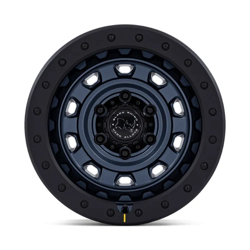 17 Inch METALLIC BLUE W/ MATTE BLACK L 6 Lug Rims BR023LB17906812