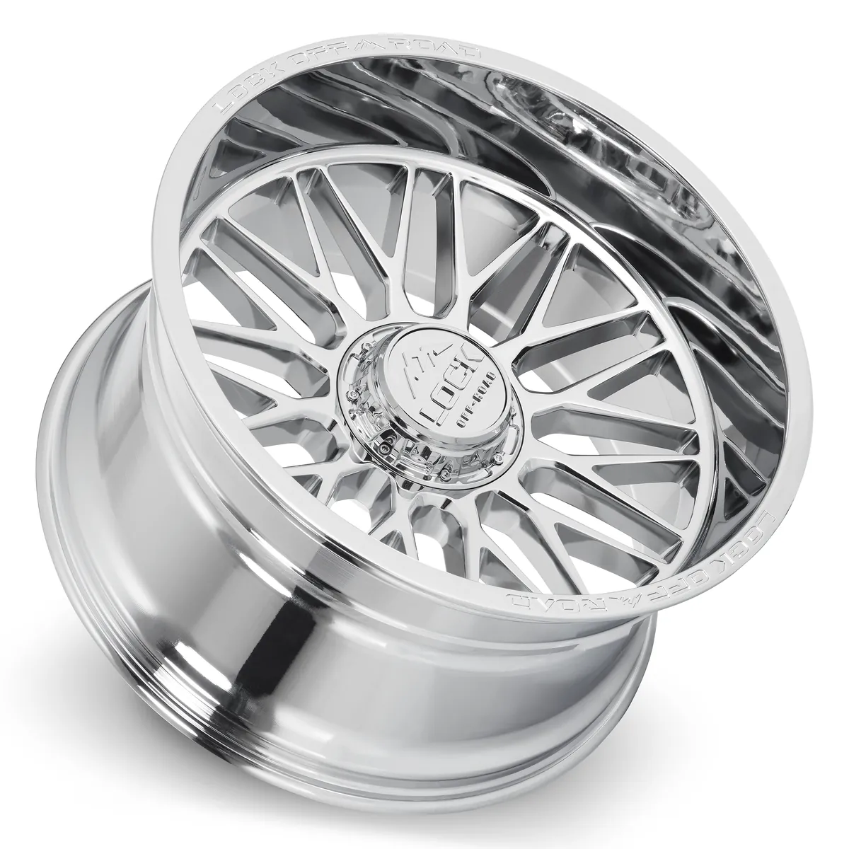 22 Inch Lock Extreme Chrome 8 Lug Rims APEX-22286C