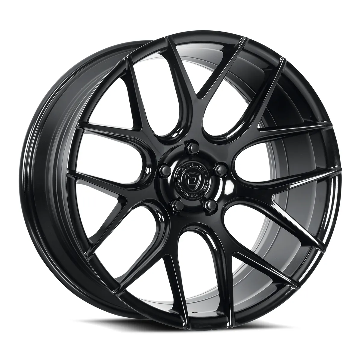Monza Gloss Black Rims 19x8.5 5x120 ET28