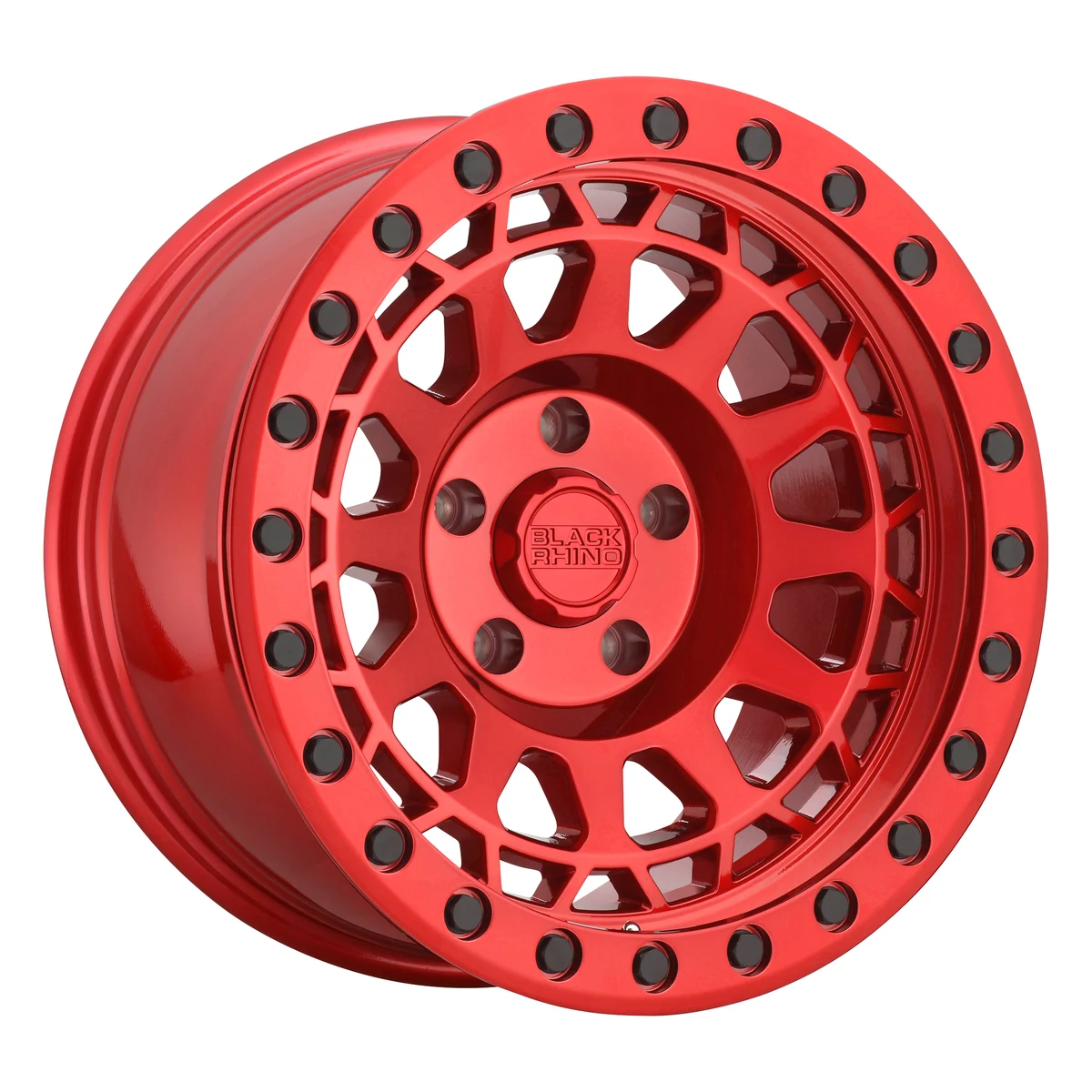 Black Rhino Hard Alloys PRIMM CANDY RED W/ BLACK BOLTS Wheel Black Rhino Hard Alloys PRIMM CANDY RED W/ BLACK BOLTS Wheel