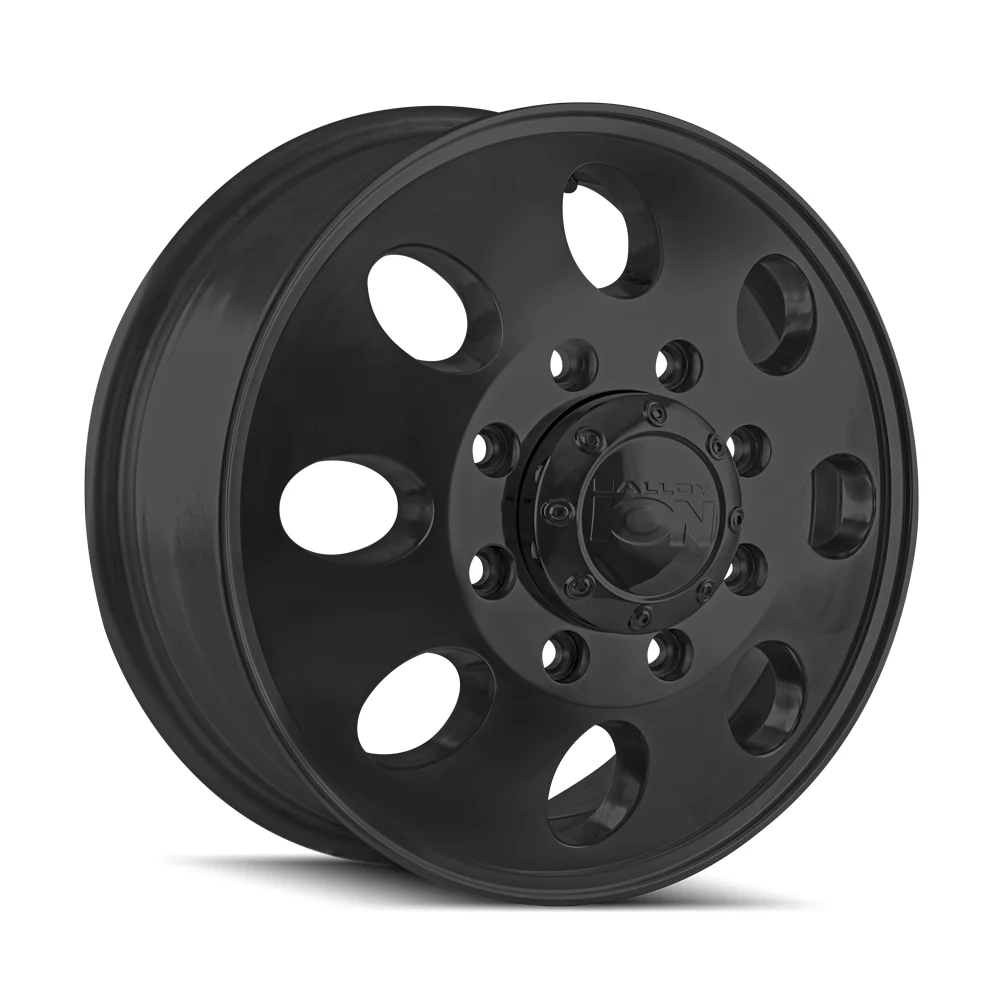 17x6.5 167 Dually Matte Black Wheels 8x165.1 Bolt Pattern ET125.3 17x6.5 167 Dually Matte Black Wheels 8x165.1 Bolt Pattern ET125.3