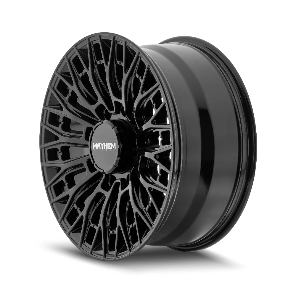 Mayhem Cyclone Gloss Black 20 Inch Wheels