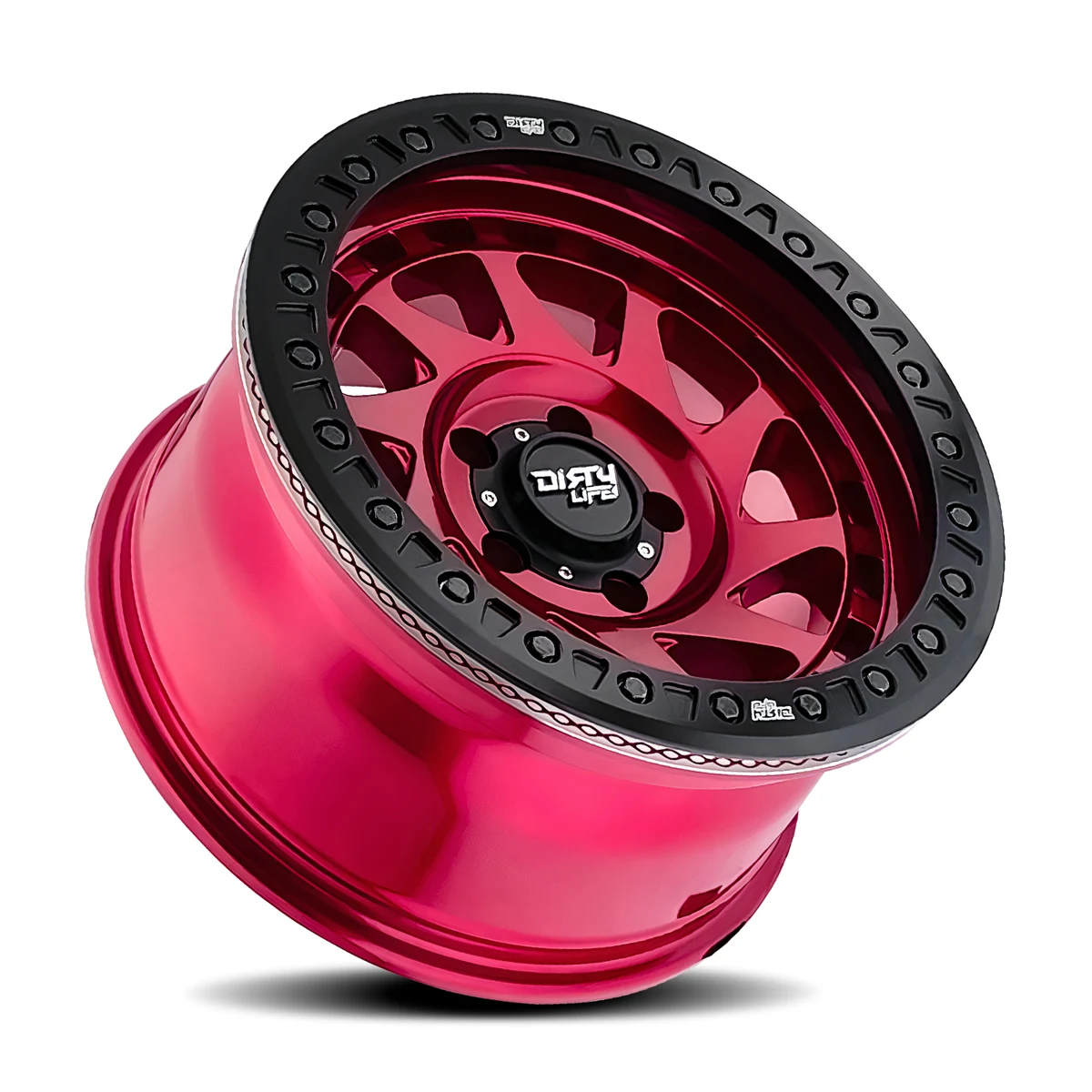 Enigma Race Crimson Candy Red Rims for Toyota Tacoma, Toyota 4Runner, Chevy Silverado