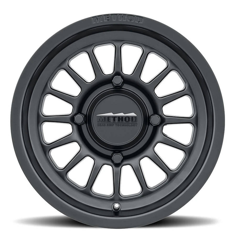 MR411 Bead Grip Matte Black Rims 15x7 4x136 ET13