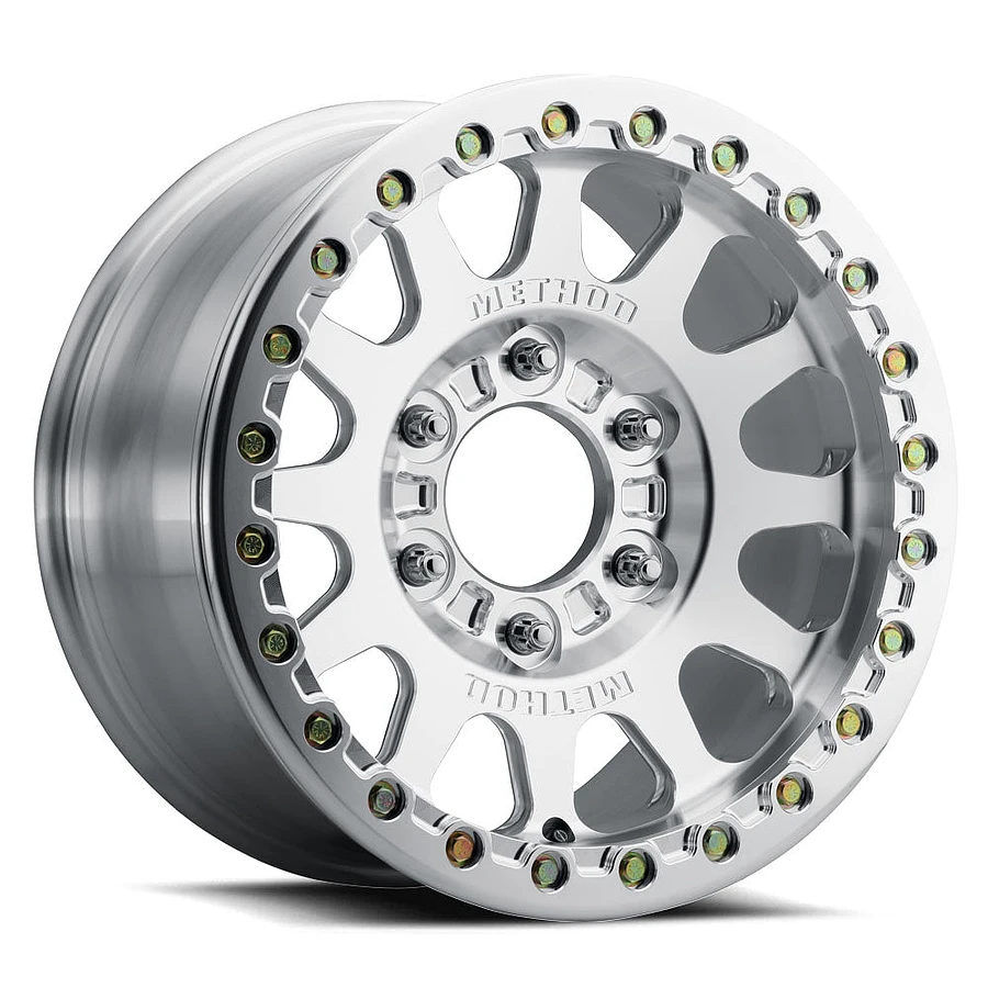 Method MR207 Beadlock Machined - Raw 18 Inch Wheels