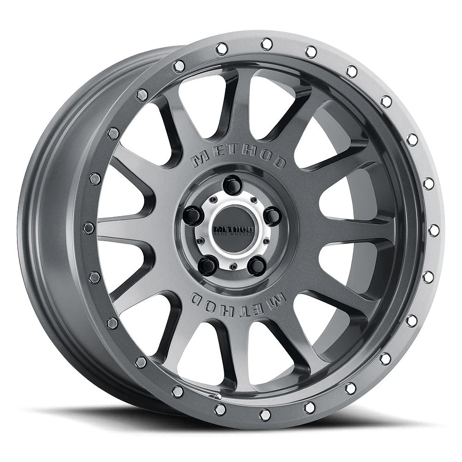 Method MR605 NV Gloss Titanium 20 Inch Wheels