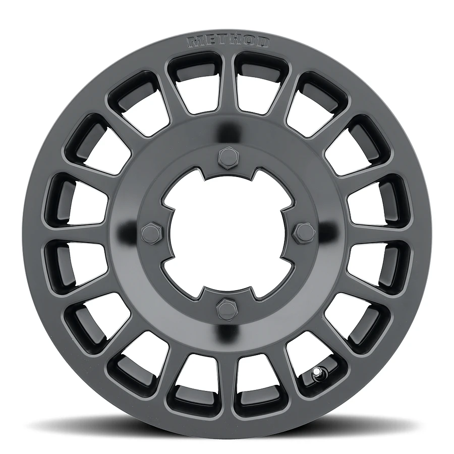 MR407 Bead Grip Matte Black Rims for Honda Civic, Honda Accord, Toyota Camry