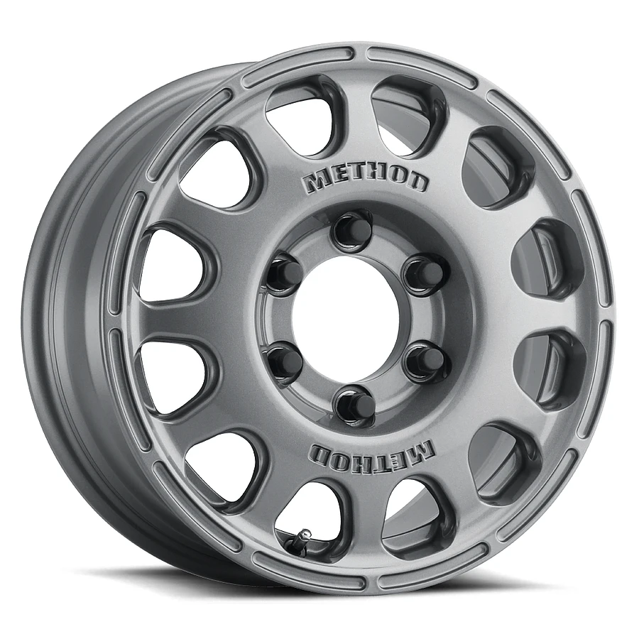 16x7 MR107 Gloss Titanium Wheels 6x139.7 Bolt Pattern ET45 16x7 MR107 Gloss Titanium Wheels 6x139.7 Bolt Pattern ET45