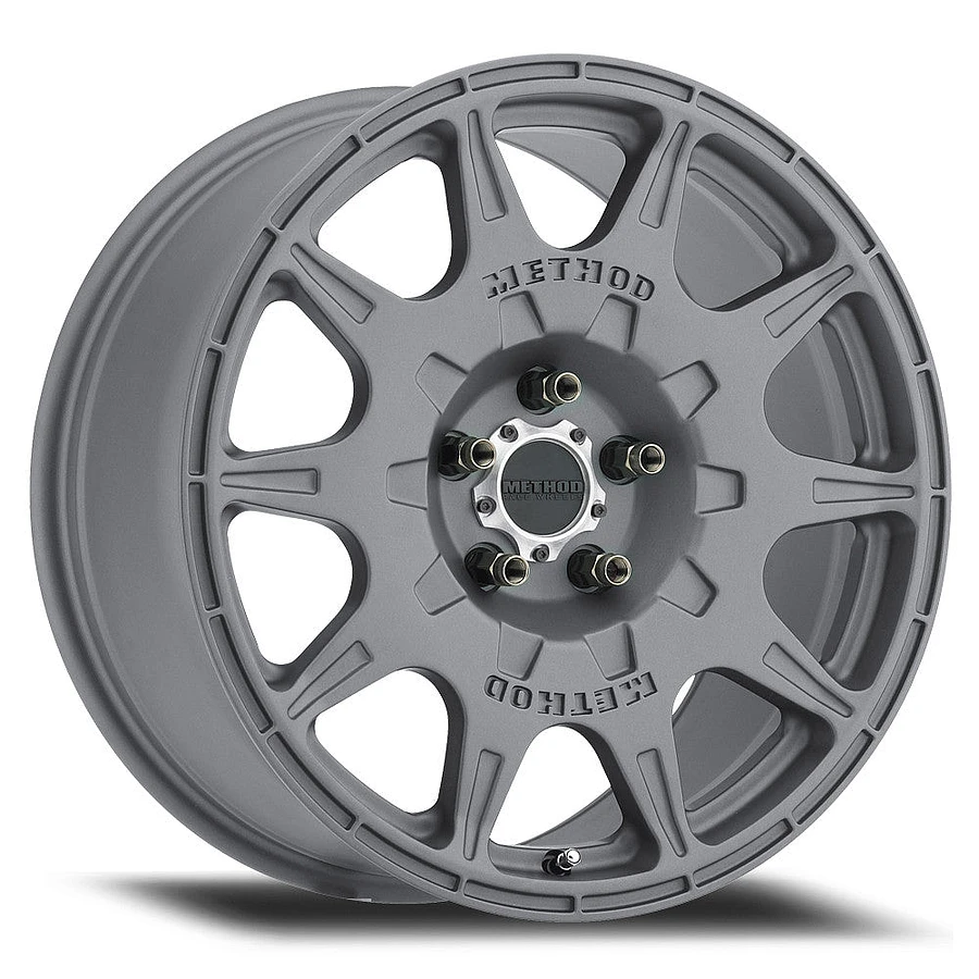 Method MR502 RALLY Titanium 17 Inch Wheels