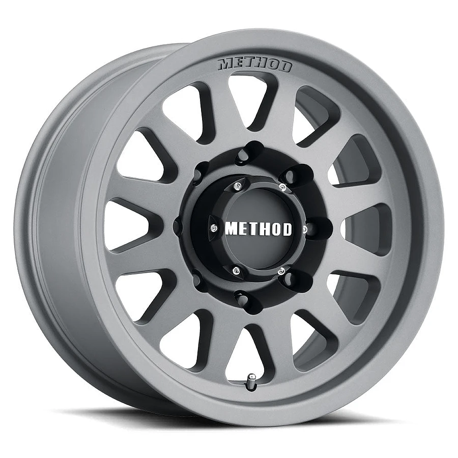 Method MR704 Bead Grip Titanium 17 Inch Wheels