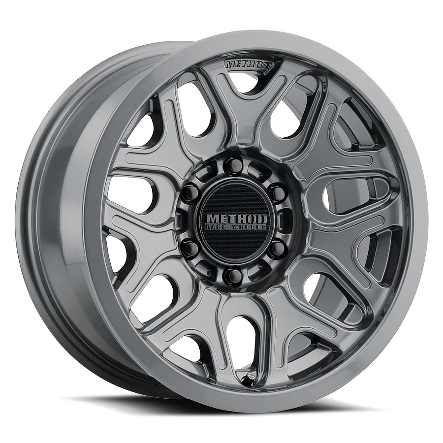 MR322 Gloss Titanium Rims for Ford F150, Ford Expedition, Ford Raptor