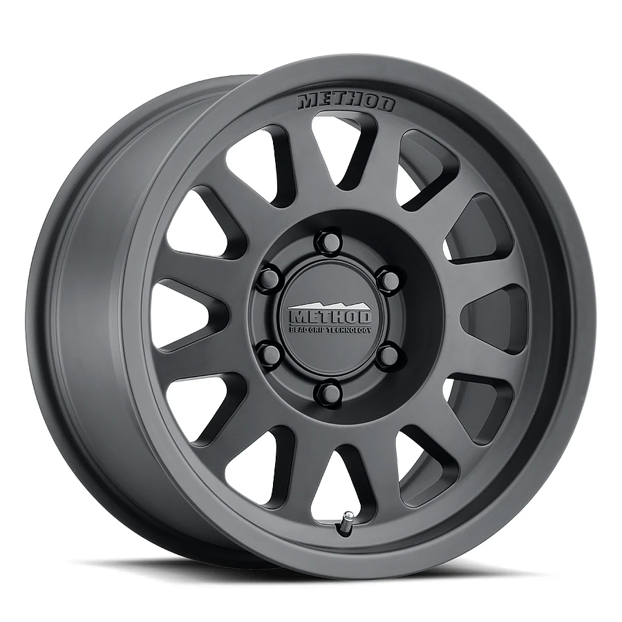 17x8.5 MR704 Bead Grip Matte Black Wheels 5x127 Bolt Pattern ET0 17x8.5 MR704 Bead Grip Matte Black Wheels 5x127 Bolt Pattern ET0