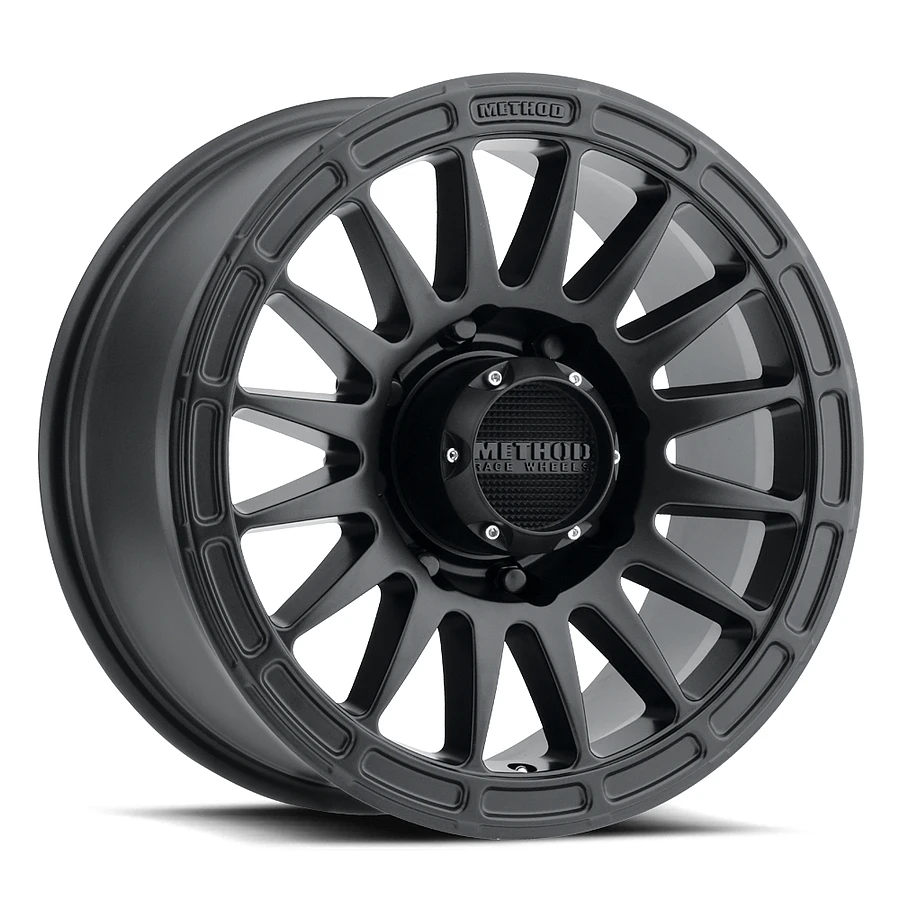 Method MR314 Matte Black 17 Inch Wheels