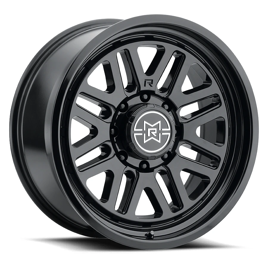 20 Inch Gloss Black 6 Lug Ford Rims MR804210161310