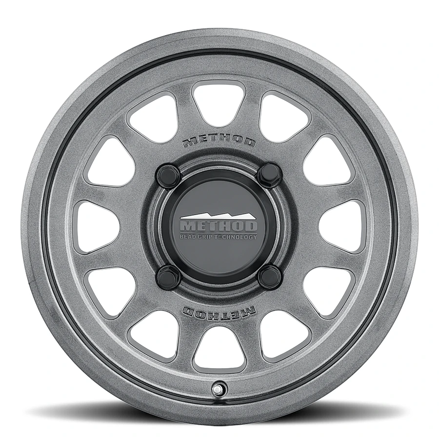 MR414 Bead Grip Graphite Rims for Honda Civic, Honda Accord, Toyota Camry