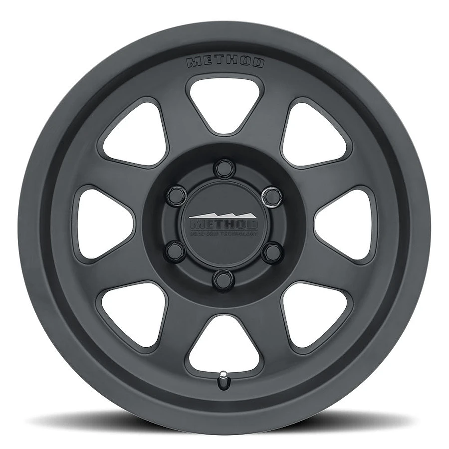 MR701 Bead Grip Matte Black Rims for Honda Civic, Honda Accord, Toyota Camry