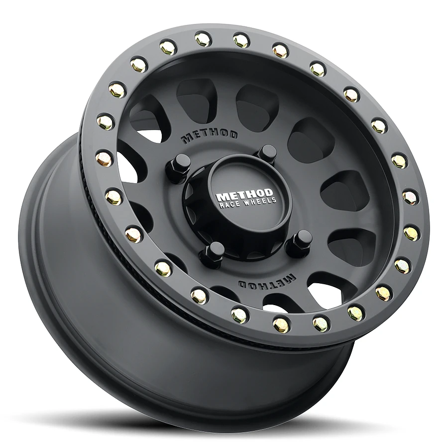 15 Inch Matte Black 6 Lug Rims MR40157060552B