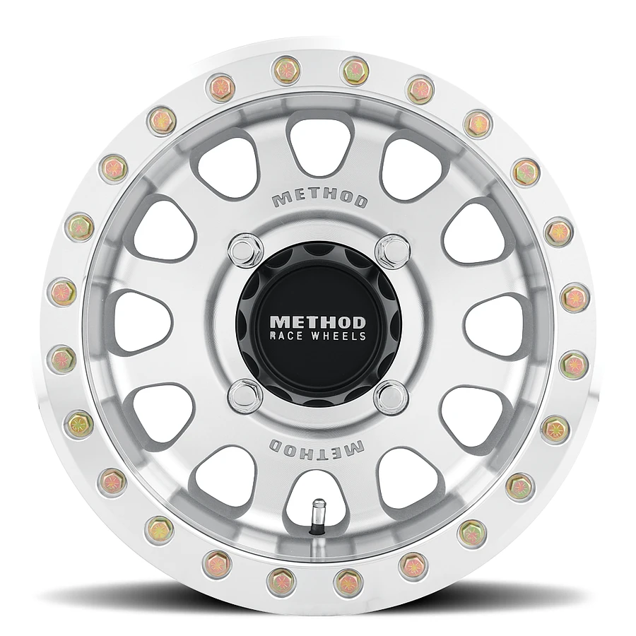 MR401 UTV Beadlock Machined - Raw Rims 15x7 4x156 ET13