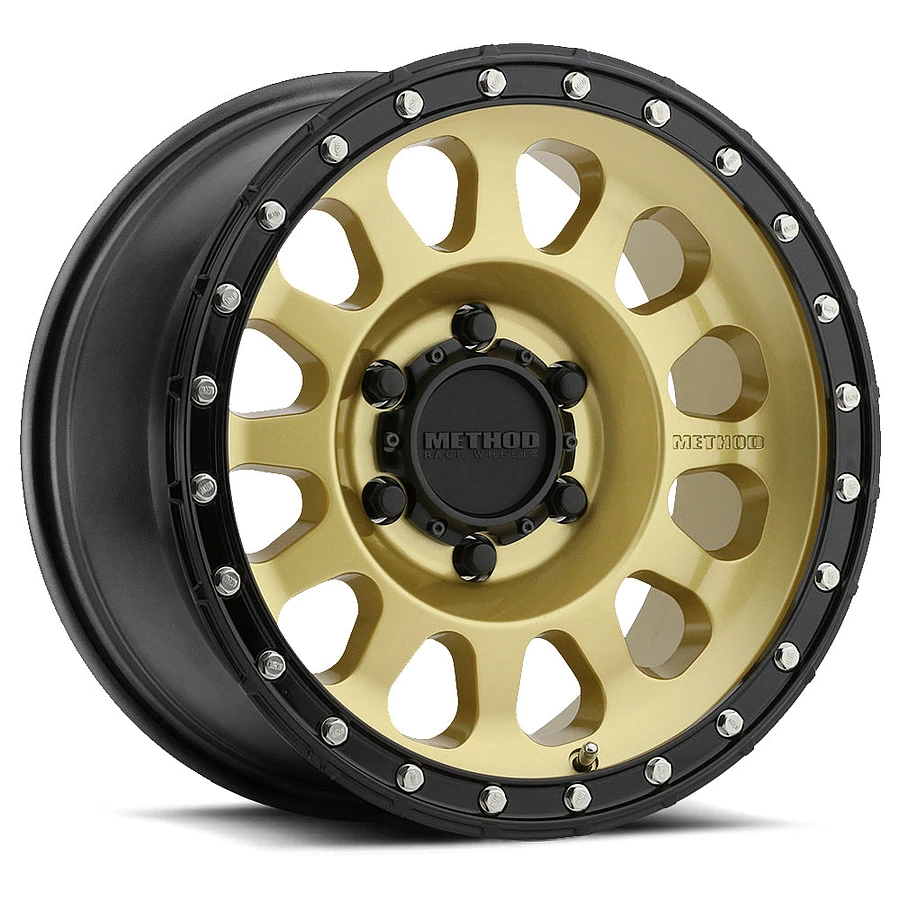 Method MR315 Gold - Black Lip Wheel