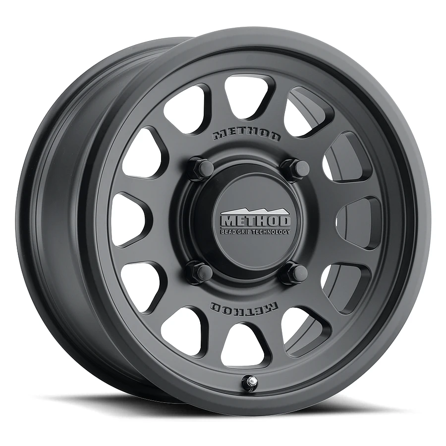 Method MR414 Bead Grip Matte Black Wheel