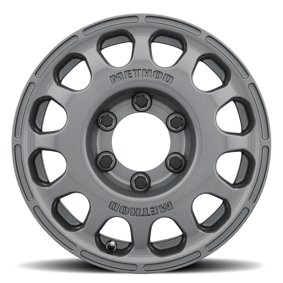 MR107 Gloss Titanium Rims for Toyota Tacoma, Toyota 4Runner, Chevy Silverado