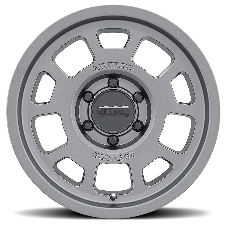 MR705 Bead Grip Titanium Rims for Toyota Tacoma, Toyota 4Runner, Chevy Silverado