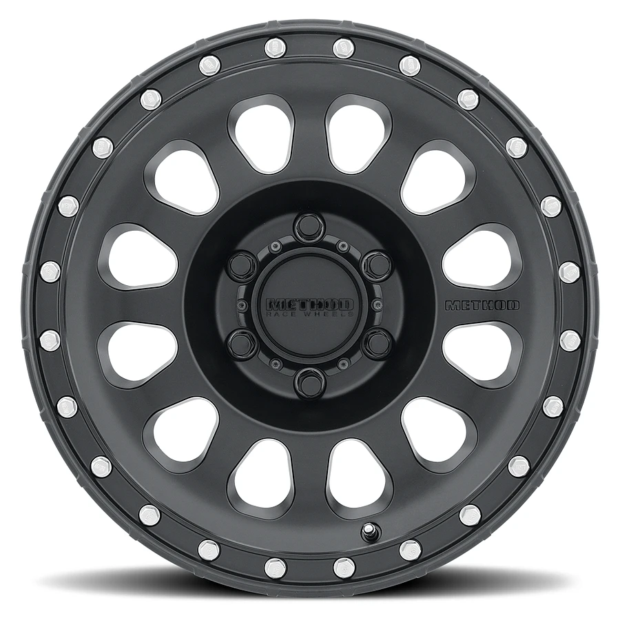 MR315 Matte Black Rims for Toyota Tacoma, Toyota 4Runner, Chevy Silverado