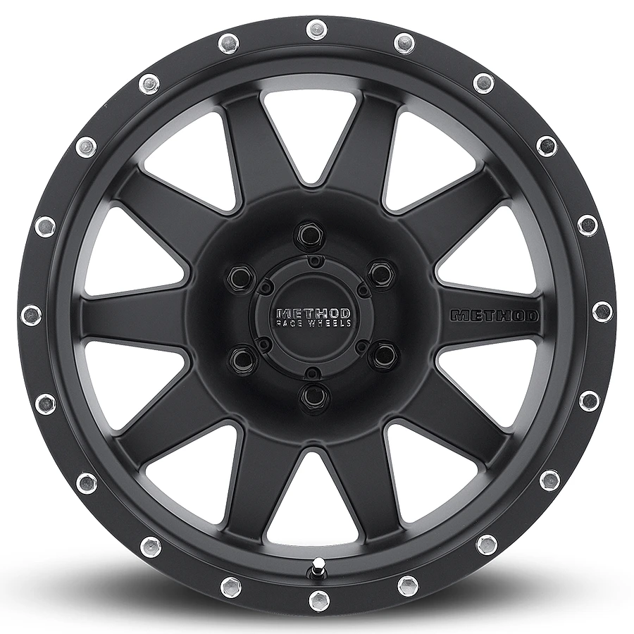 MR301 The Standard Matte Black Rims for Honda Civic, Honda Accord, Toyota Camry