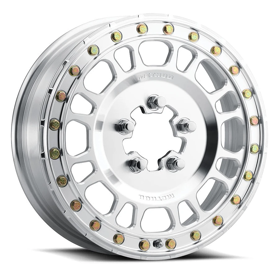 15 Inch Machined - Raw 6 Lug Rims MR41255060348B