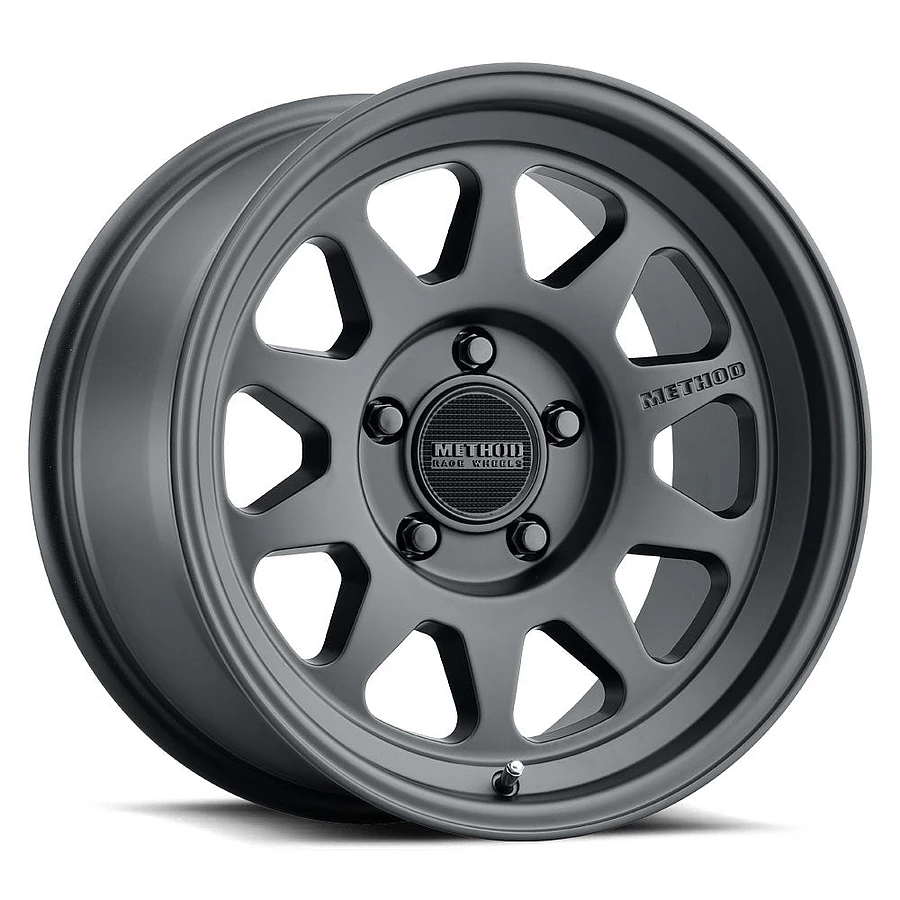 Method MR316 Matte Black 17 Inch Wheels