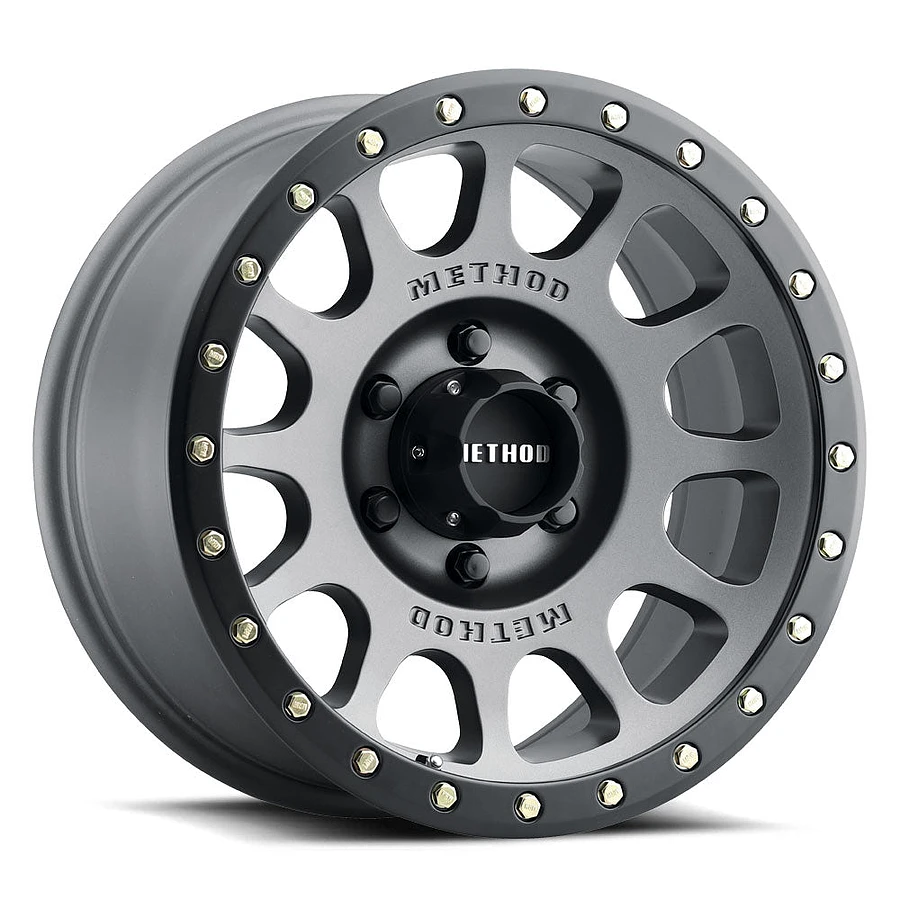 Method MR305 NV Titanium - Matte Black Lip Wheel Method MR305 NV Titanium - Matte Black Lip Wheel