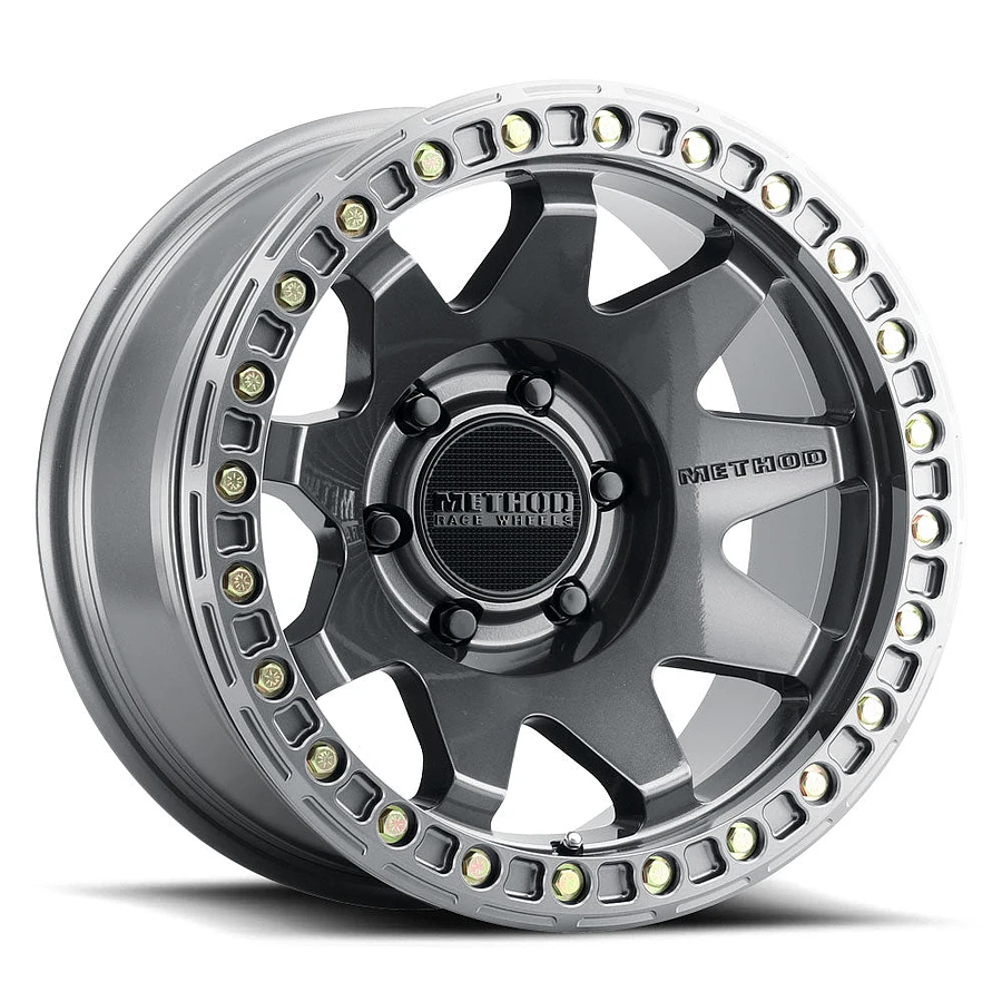 Method MR108 Gloss Titanium Wheel
