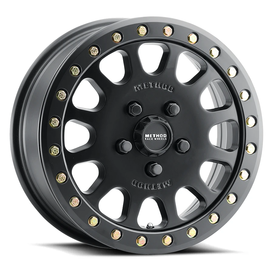 MR401 UTV Beadlock Matte Black Wheels for Gmc Sierra, Chevy Tahoe, Ford Bronco
