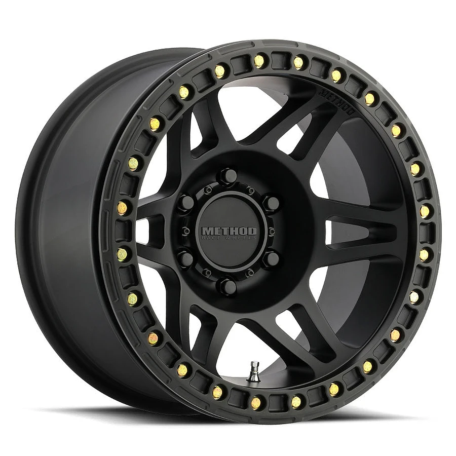 Method MR106 Beadlock Matte Black Wheel